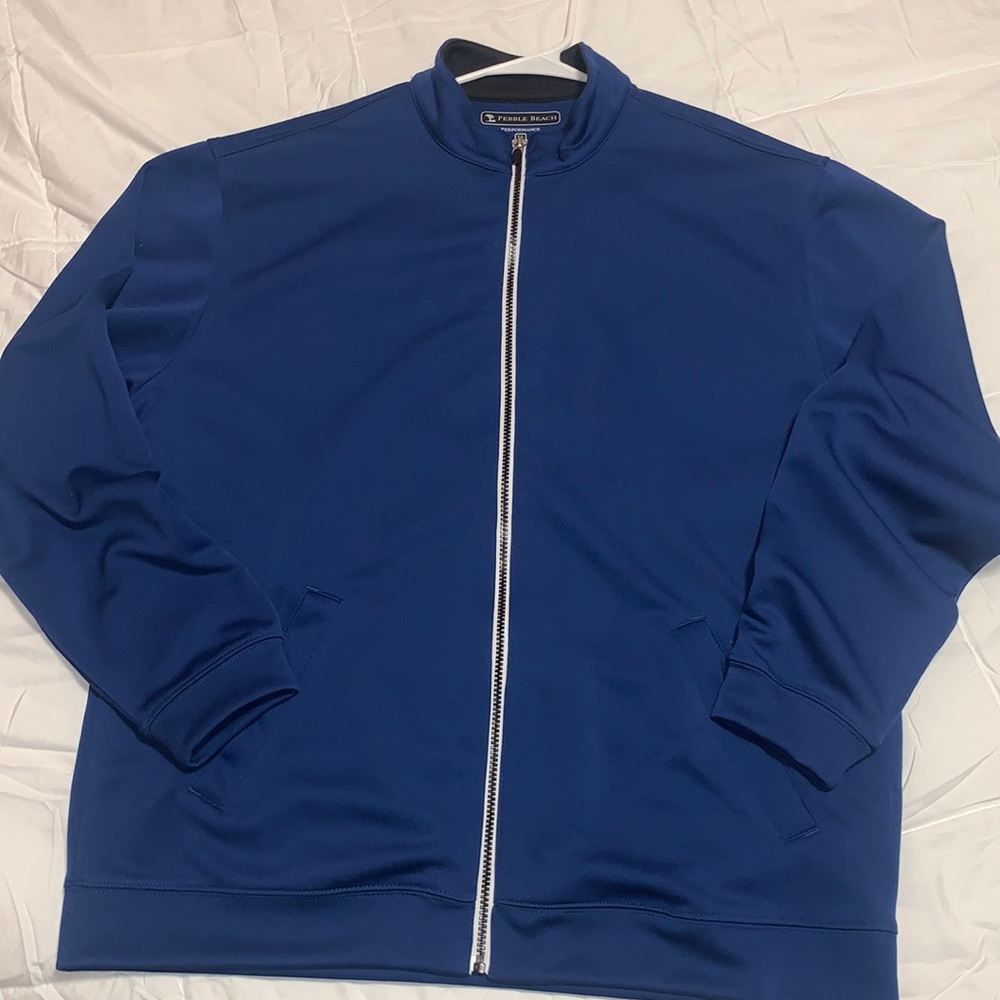 Men’s Pebble Beach full zip up jacket